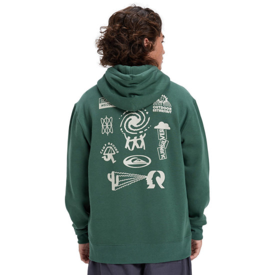 Quiksilver Ανδρικό φούτερ Salt Water Graphic - Hoodie for Men